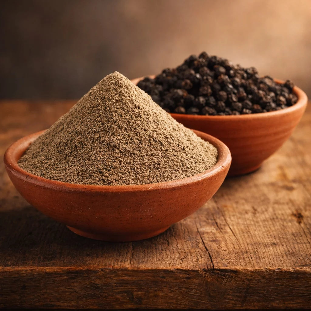 Premium Coorg Roasted Black Pepper Powder - Authentic Coorg Spices