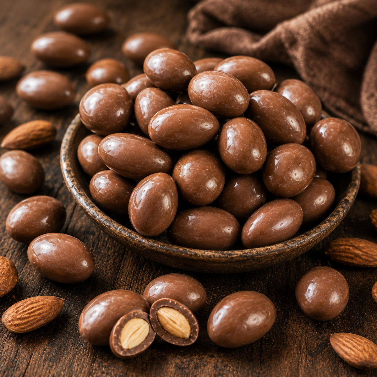 Whole Almond Milk Chocolate Balls - Coorg Homemade Chocolates