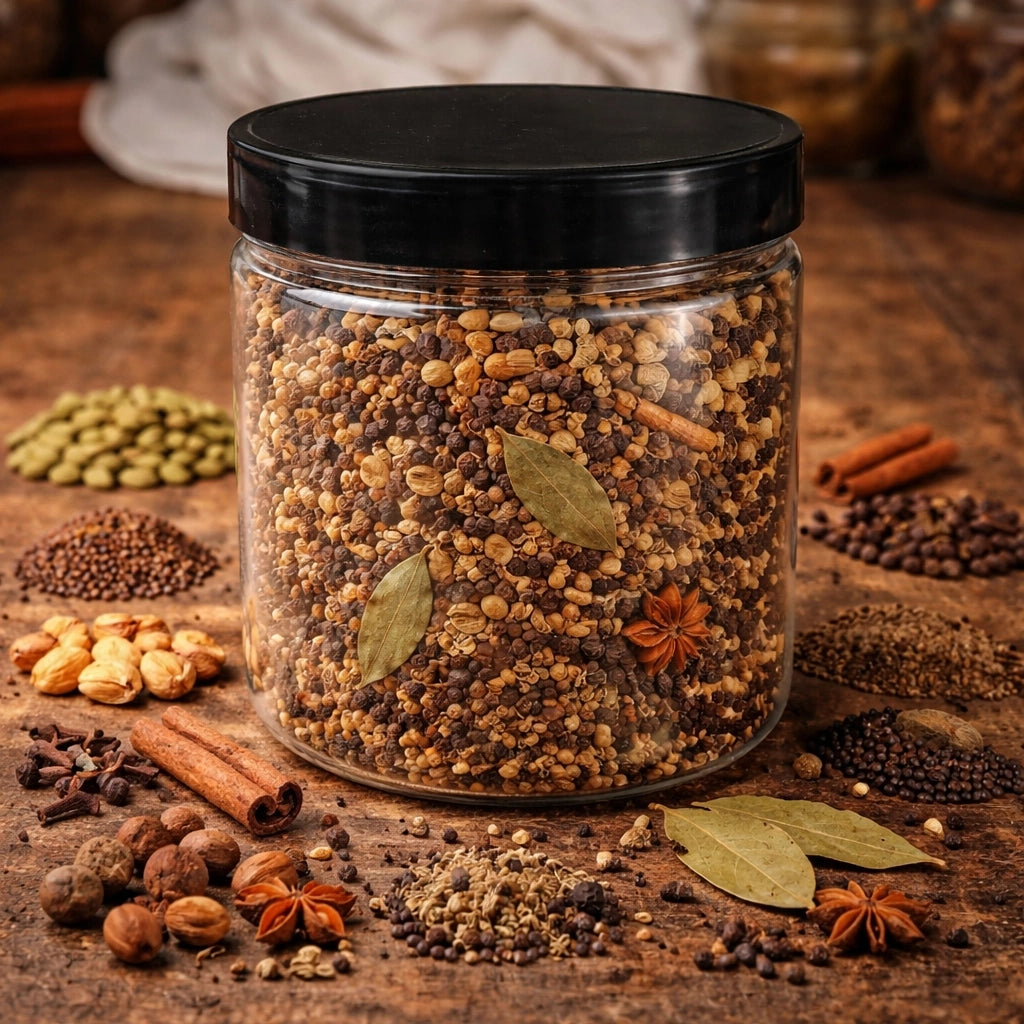 Coorg Special 21-Spice Whole Garam Masala Mix - 270gm Sabut Khada Masala