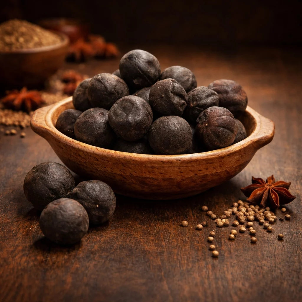 Dried Black Lemon Premium Coorg Spice by Choco Coorg Spice