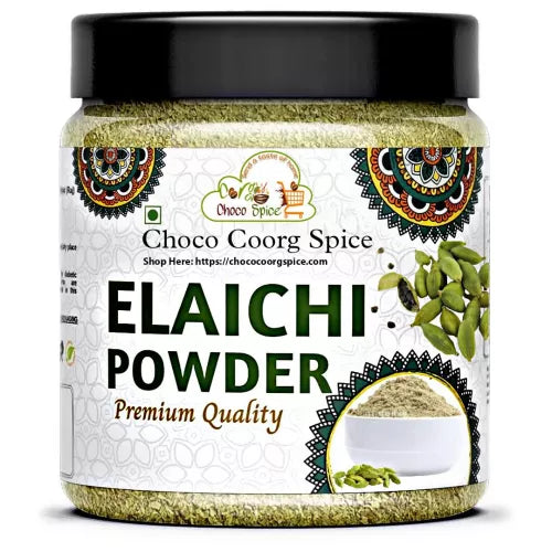 Pure Coorg Green Cardamom Powder | Finest Elaichi Powder Coorg Spice