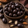 Whole Almond Dark Chocolate Balls - Coorg Homemade Chocolates