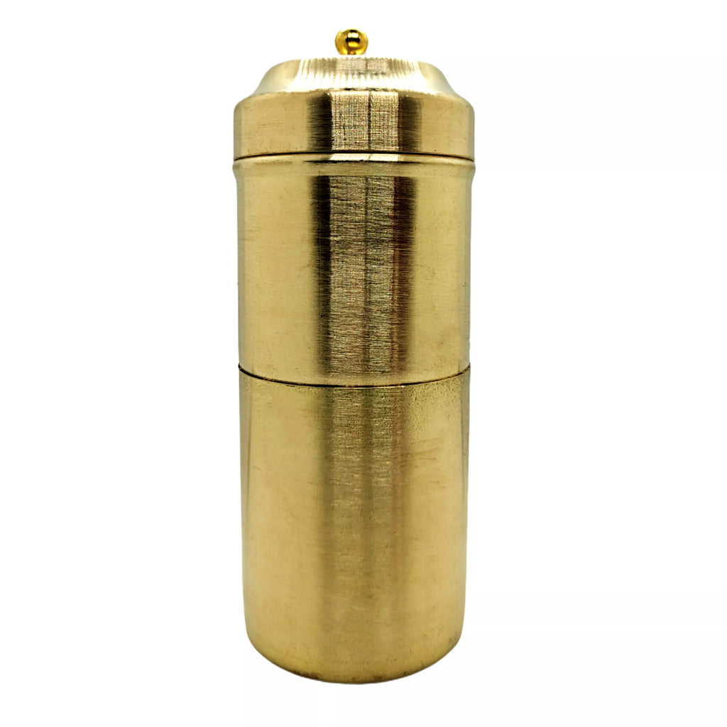 Coorg Brass South Indian Coffee Filter – 250ml – Authentic Coorg Coffee Brewing Experience
