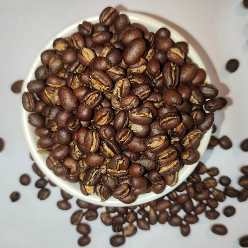 Coorg Arabica Cherry Peaberry Roasted Coffee Beans| Medium Roasted - Coorg Coffee Shop