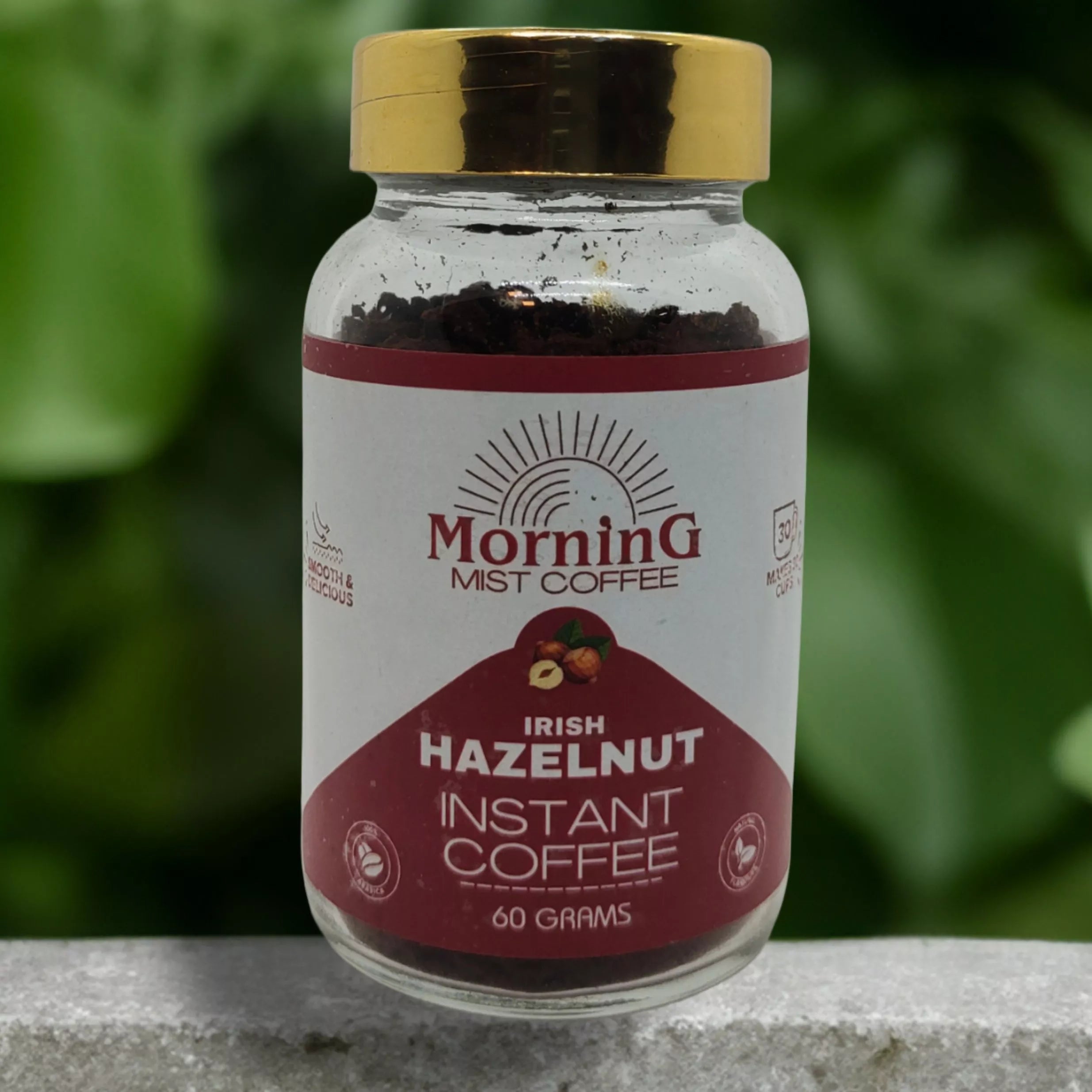 Hazelnut Flavor Instant Coffee - 60 gm - Coorg Coffee