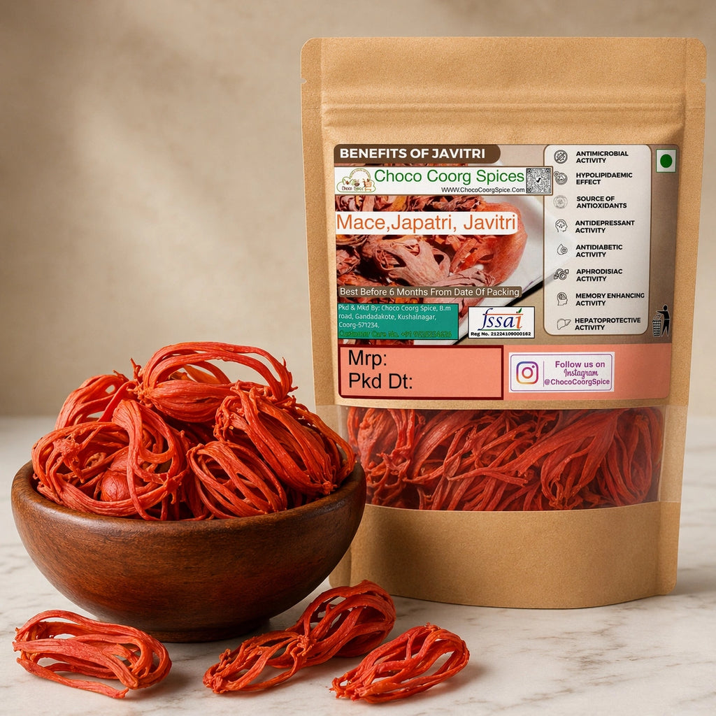Mace Japatri Javitri Organic - Coorg Spices - Javitri Natural Organic Premium Quality