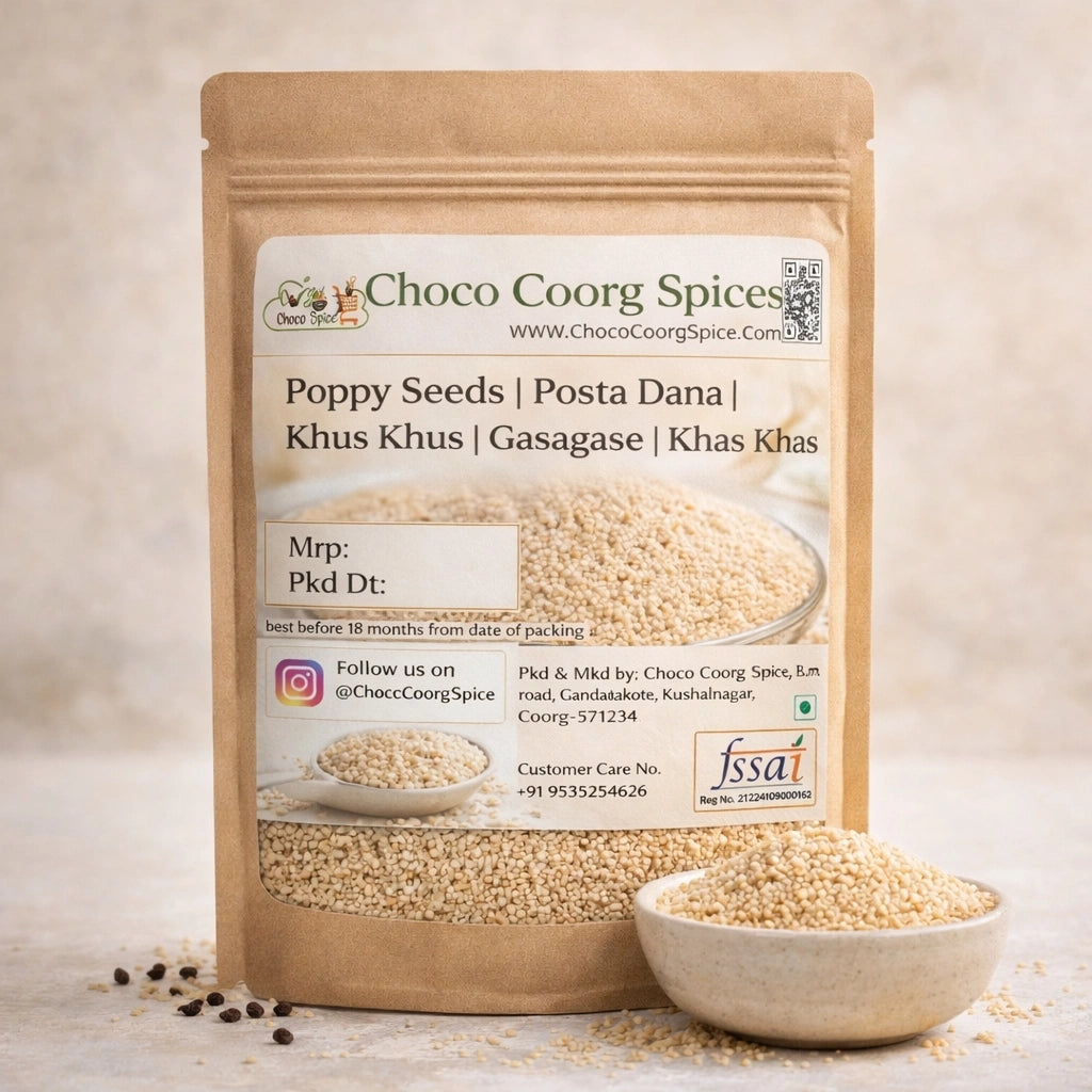 Poppy Seeds | Posta Dana | Khus Khus | Gasagase | Khas Khas  Premium Quality