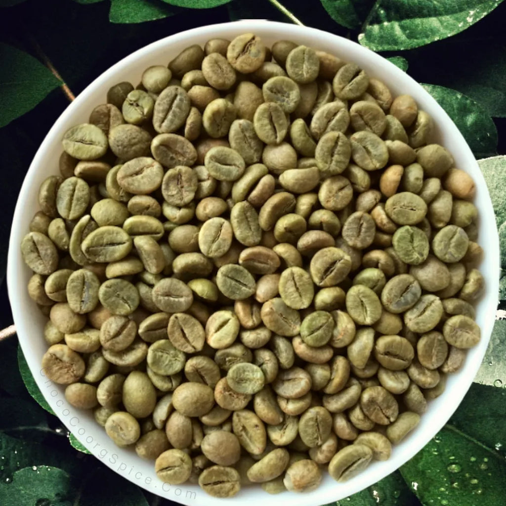 Premium Coorg Robusta Cherry AAA Green Coffee Beans